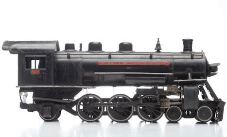 FROM THE JIM & THERESA EARLE ESTATE: A rare G-Scale metal Train Set by Buddy-L that consists of the