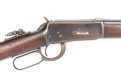 Antique Winchester, Model 1894 Carbine, SN 41492. Saddle Ring Carbine, manufactured circa 1895,in