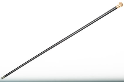 Presentation Walking Stick, "Voted to John H. Koidal, City Marshal, 1881", hard to read but believe