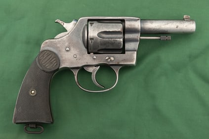 Colt New Service, DA Revolver, .38 WCF caliber, aka .38/40, SN 13370, manufactured 1905, under the