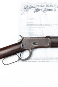 Antique Winchester, Model 1892, Lever Action Rifle, first year of production .38 caliber, SN 10691