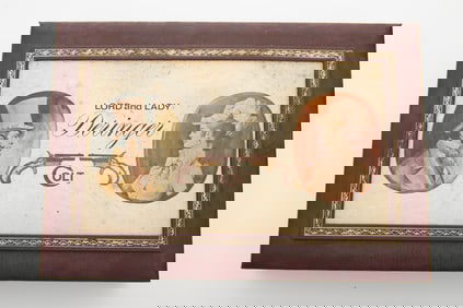 A cased pair of Colt Single Shot Derringers in consecutive SN's 4455LDR / 4456LDR, .22 Short