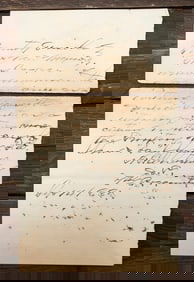 Historical, Hand written Summons signed by Sheriff Pat Garrett
