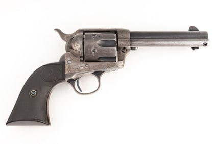 Attractive Colt SAA, SN 205120. Colt Single Action Army, .44/40 caliber, 6-shot Revolverwith a 4