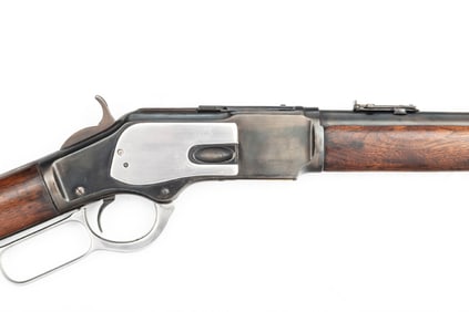 Antique Winchester, Model 1873, Lever Action Saddle Ring Carbine, .38 WCF caliber, aka .38/40, SN