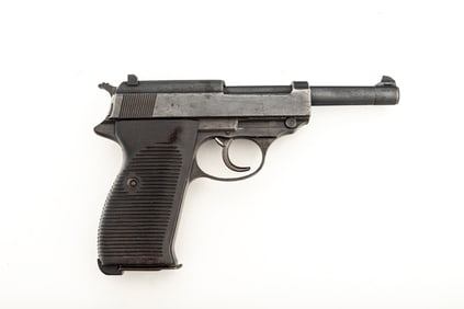 German, Model P38, Semi-Auto Pistol, 9 mm caliber, SN 9927, appears to have matching numbers in all
