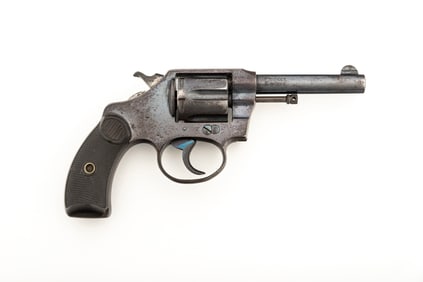 Colt Pocket Positive, DA Revolver, .32 caliber, SN 40809, original blue finish showing some light