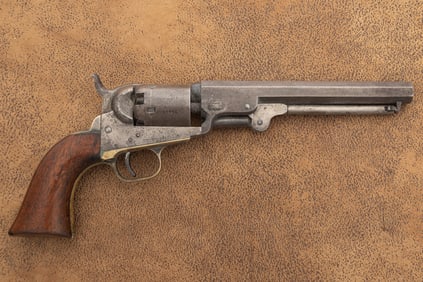 Antique Colt, Model 1849, Pocket Revolver, .31 caliber, SN 75832, all matching numbers including