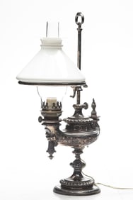 ATTENTION COLLECTORS OF SCARCE ANTIQUE LAMPS: Very desirable and highly sought after Harvard Student