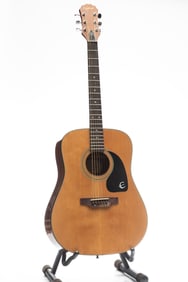 Gibson / Epiphone Acoustic Guitar, Model PR-200NA, sold in fitted hard case.