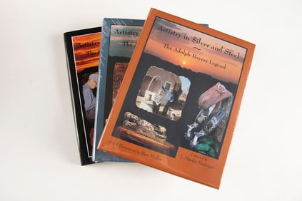This lot consists of three volumes of the Books "Artistry in Silver & Steel, The Adolph Bayers