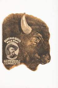 Rare Buffalo Bill Wild West Program, one of the most rare in existence. Handwritten in pencil on the