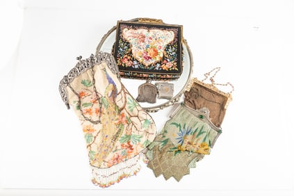This Lot consists of the following seven (7) Items to include: Two unique small Flapper Coin