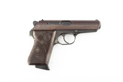Clska Zbrojovka, Model MP50, Semi-Auto Pistol, .32 ACP caliber, SN 680094, dark gray to brown aged