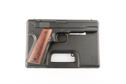 Cased Bruni S.R.L., Model 96, Blank Pistol, 8 mm Blank K ga. or 9 mm PAK. SN NV. This pistol is