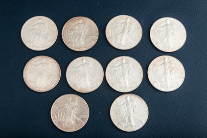 THE FOLLOWING COIN COLLECTION IS FROM THE BROWNFIELD ESTATE. THIS LOT WILL BE SOLD TEN (10) TIMES