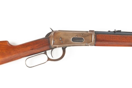 Winchester, Model 1894, Lever Action Rifle, very desirable .38/55 caliber, SN 822759, blue finish,