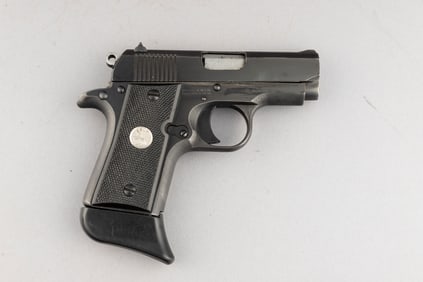 Colt, Mustang, Semi-Auto Pistol, .380 caliber, SN MU67493, blue finish, 3" barrel, overall good