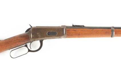 Winchester, Model 94, Lever Action SRC, .30 WCF caliber, SN 966791, manufactured 1925, blue finish,