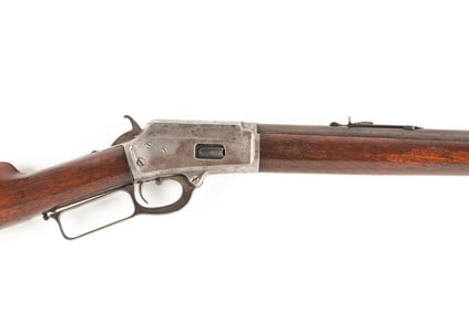 Marlin, Safety, Lever Action Rifle, .38 W or .38/40 caliber, SN 56812, 24" round barrel with full