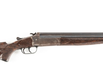 J.C. Stevens Arms Co., Model 240, O/U 410 ga. Shotgun, SN NV, with double hammers, factory plastic
