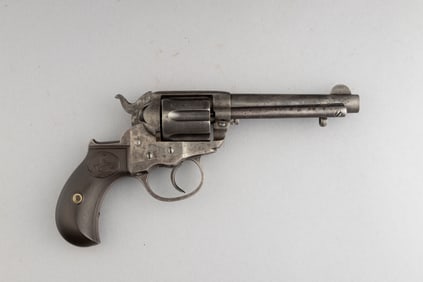 Colt, Model 1877, Double Action Revolver, .38 caliber, SN 113123, manufactured 1899, blue finish