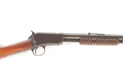 Winchester, Model 1890, Slide Action Rifle, .22 Short caliber, SN 473331, manufactured 1911, blue
