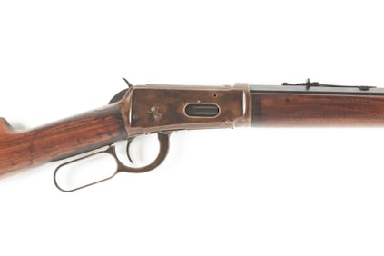Winchester, Model 94, Lever Action Rifle, .25/35 caliber, SN 708985, manufactured 1912, blue finish,