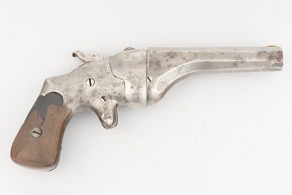 Antique Connecticut Arms Co., Single Shot, Rolling Action Pocket Pistol (Derringer), aka Bull Dog,