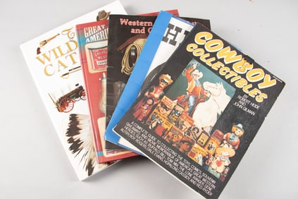 Collection of Five Reference and Coffee Table Books to include: (1) "Heiser Sporting Goods Catalog