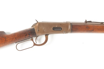 Winchester, Model 1894, Lever Action Rifle, .38/55 caliber, SN 905507, manufactured 1920, dark brown