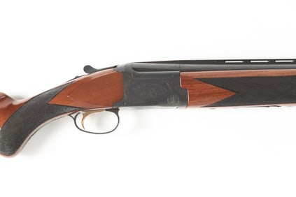 Herters, Model S27, Double Barrel, O/U, 12 ga., Shotgun, SN HA00248, blue finish, 30" barrel with