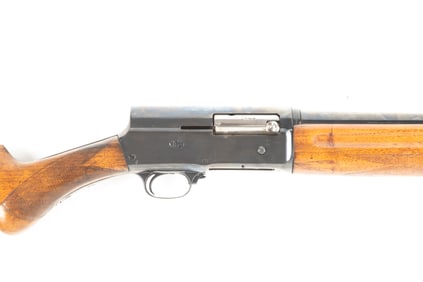 Belgium, Fabrique Nationale, Model A-5, 16 ga., Auto Shotgun, SN 62867, blue finish, 26" barrel,