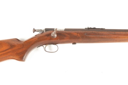 Remington, Model 24, Semi-Auto Rifle, .22 caliber, SN 93458, blue finish, 18" barrel, retains much
