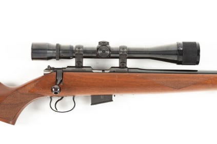 CZ, Model American, Bolt Action Rifle, .17 HMR caliber, SN 862304, blue finish, 22" barrel,