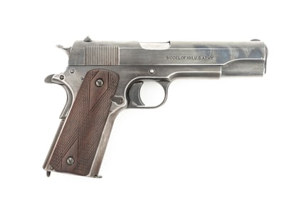Colt, Model 1911, Semi-Auto Pistol, shipped to the U.S. Navy in 1918, .45 ACP caliber, SN 232527.