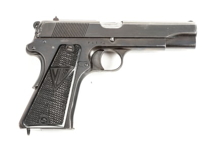 F.B. Radom, Type 3 Model 35, Semi-Auto Pistol, 9 MM caliber, SN F1561, excellent blue finish, 5"