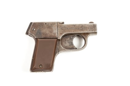 Mossberg, Four Shot Brownie, Pepperbox Pistol, .22 caliber, Patent July 27, 1920, SN 24944, dark