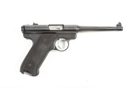 Ruger, Semi-Auto Pistol, .22 caliber, SN 430381, blue finish, 6" barrel, overall very good condition