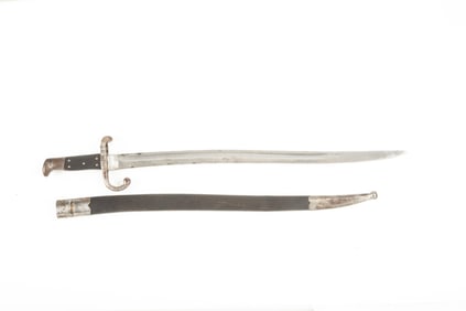 Danish, Model 1867, Remington Rolling Block Bayonet. Ricasso is marked "Alex. Coppel/Solingen/SN