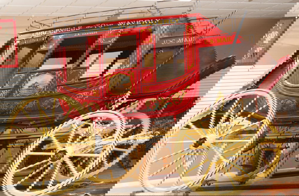 Authentic antique Concord Stagecoach, attributed to Abbot - Downing Co., made for Boston Coach Co., (1 of 8)