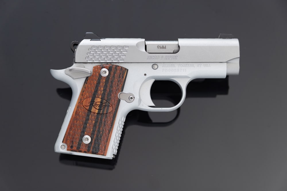 Kimber, Micro-9 Raptor, Semi-Auto Pistol, 9MM caliber, SN PB0028711, brushed satin finish, 3" (1 of 3)