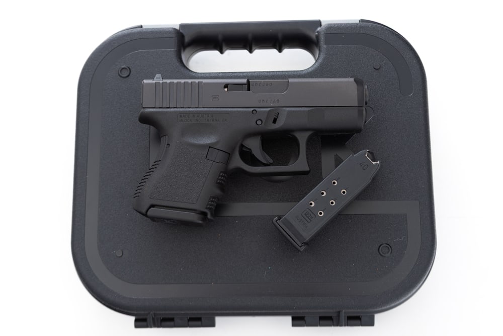 Glock, Model 27, Semi-Auto Pistol, .40 caliber, SN UDC260, matte finish, 4" barrel, unfired (1 of 2)