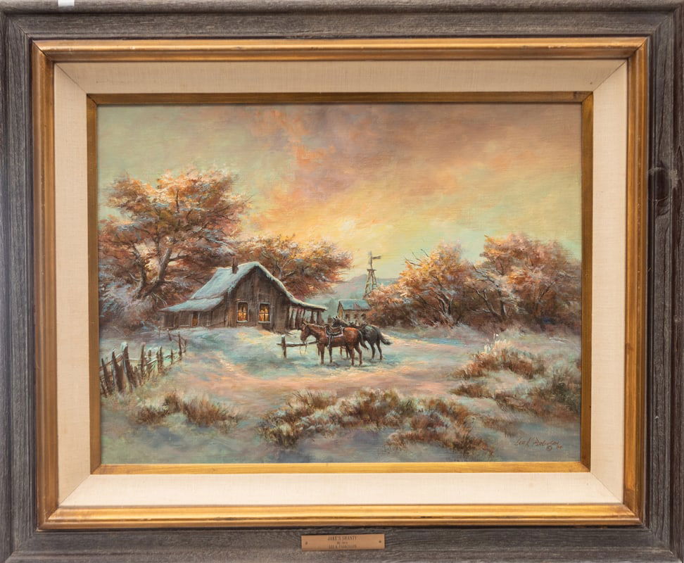 Original Oil on Canvas by noted Utah Artist Lee K. Parkinson, (1913-2000), signed at lower right, (1 of 1)