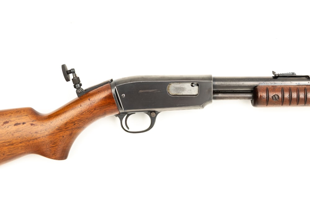 Winchester, Model 61, Slide Action Rifle, .22 S.L. & L.R. caliber, SN 13768, blue finish, 24" (1 of 4)