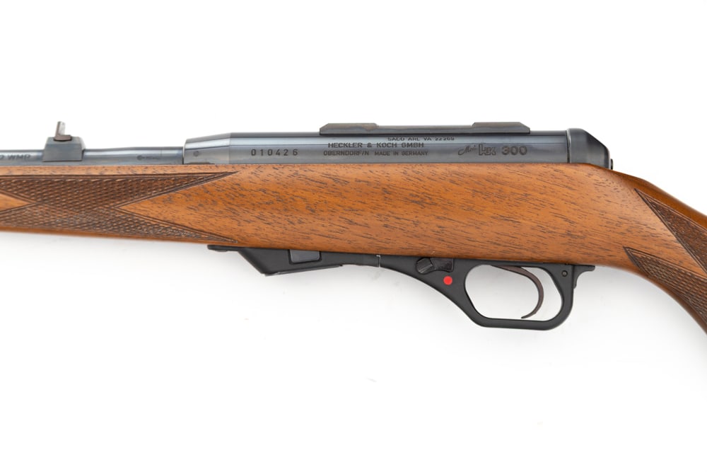 Heckler & Koch, Model 300, .22 WMR caliber, S/A Rifle, SN 010426. Rifle is fitted with 20" barrel, 5 (1 of 4)