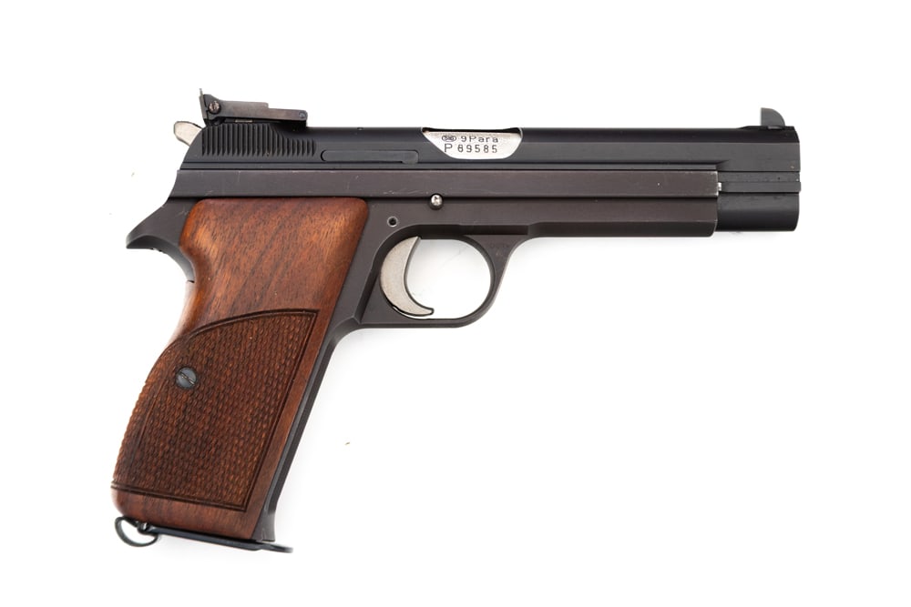 Like New In Box, Sig Sauer, Model P 210-6, Semi-Auto Pistol, 9 MM caliber, SN P89585, blue finish, (1 of 3)