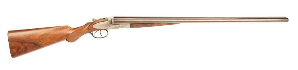 L.C. Smith Double Barrel Shotgun, Field Grade, 20 gauge, SN 131007, blue finish with case hardened (1 of 4)