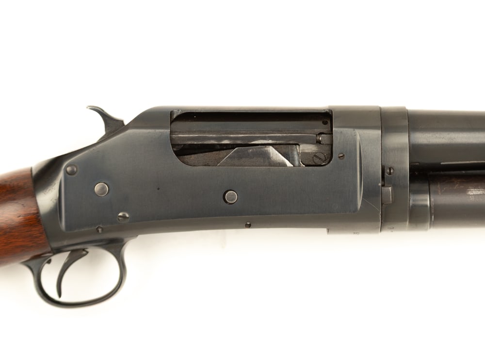 Winchester, Model 97, Slide Action Shotgun, 12 gauge, SN 974452, blue finish, 28" barrel, high gloss (1 of 4)