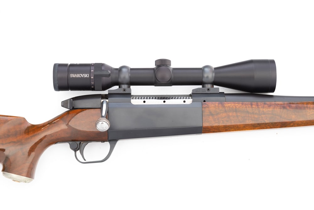 Omega, Model III, B/A Rifle, 7 MM Rem caliber, SN 100871. Omega Arms manufactured Rifles in Flower (1 of 5)